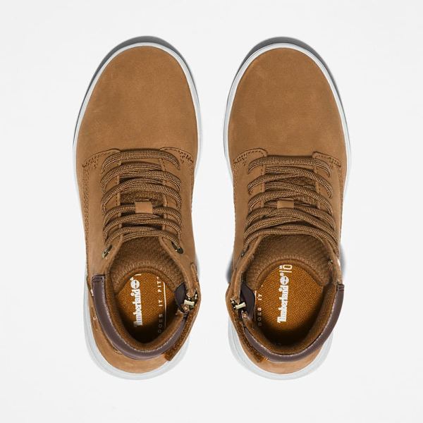Timberland Seneca Bay 6´´ Side Zip Barnskor Beige EU 33 Pojke