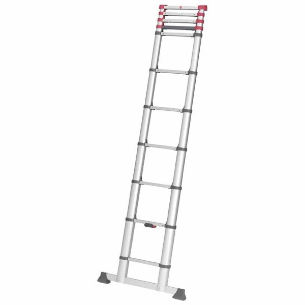 Hailo Steg Utdragbar Aluminiumstege Flexiline 380 13 Silver