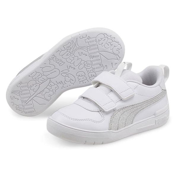 Puma Multiflex Glitz Fs V Ps Skor Vit EU 29 Pojke