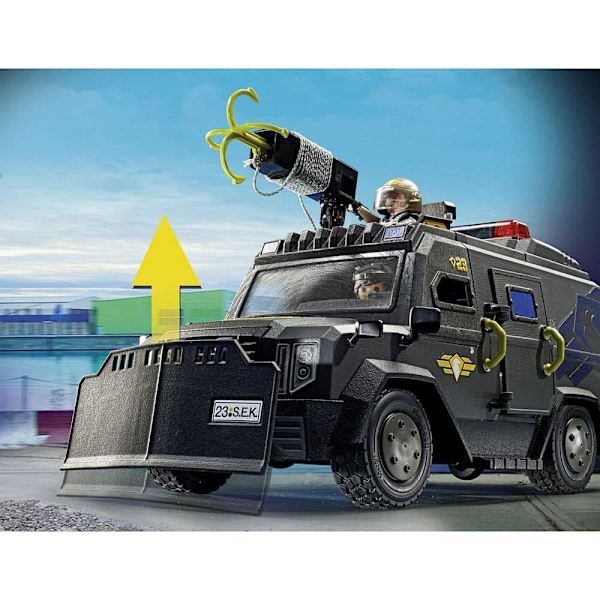 Playmobil Special Forces Suv Vehicle Construction Game Durchsichtig