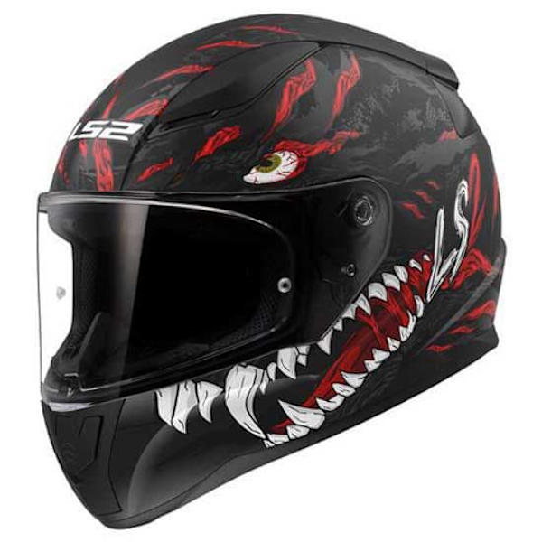 Ls2 Ff353 Rapid Ii Kaiju Hjelm Sort L