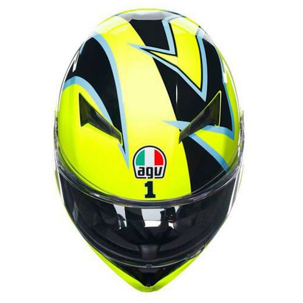 Agv Fuld Ansigtshjelm K3 E2206 Mplk Gul M