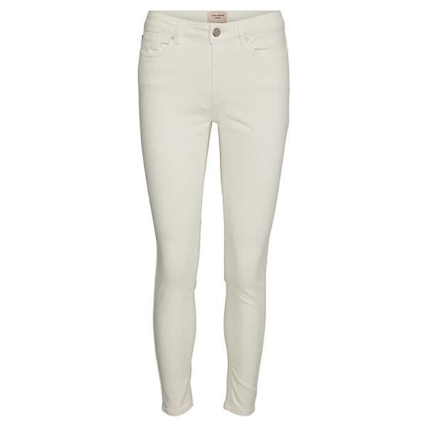 Vero Moda Flash Skinny Fit Jeans Beige,Hvid XL / 30 Kvinde