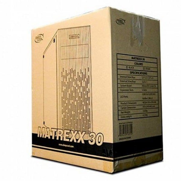 Deepcool Tårnkasse Matrexx 30 Rød