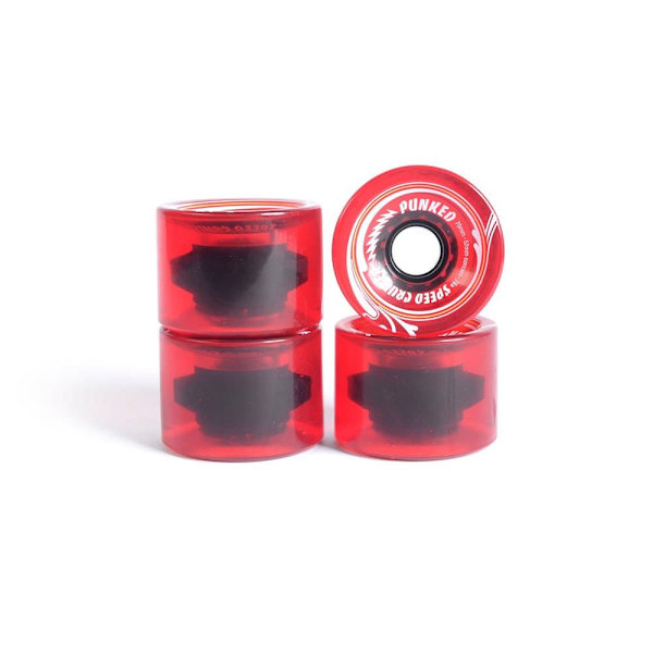 Yocaher Skateboard Hjul Long Rød 70 x 52 mm