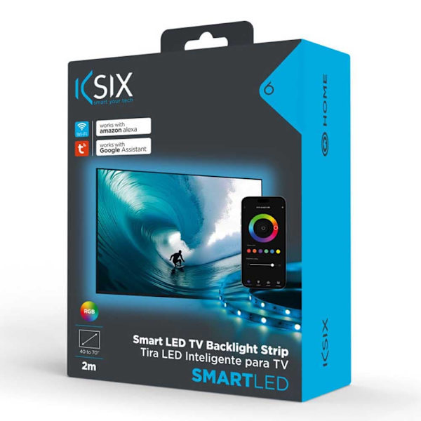 Ksix Wifi Rgb 2 M Led-valonauha