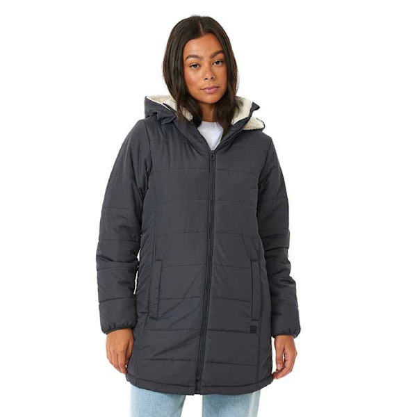 Rip Curl Anti-series Anoeta Jacka Svart,Grå S Kvinna