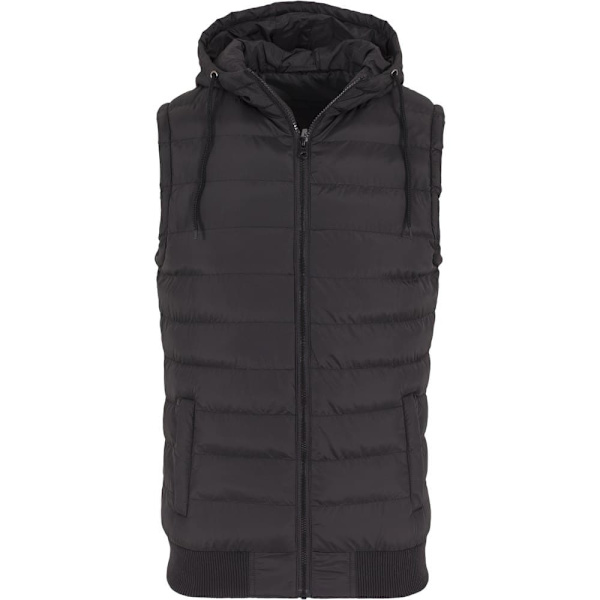 Urban Classics Vest Bubble Hooded Sort M Mand