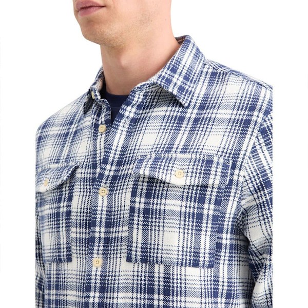 Scotch & Soda 178718 Skjorte Med Lange ærmer Blå L Mand
