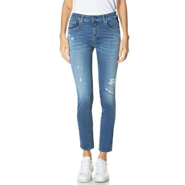 Replay Jeans Faaby Blå 23 / 28 Kvinna
