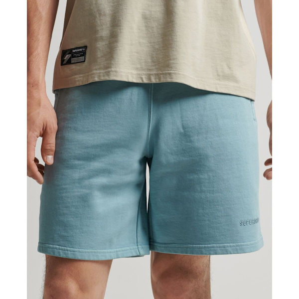 Superdry Shortsit Code Essential Overdyed Sininen M Mies