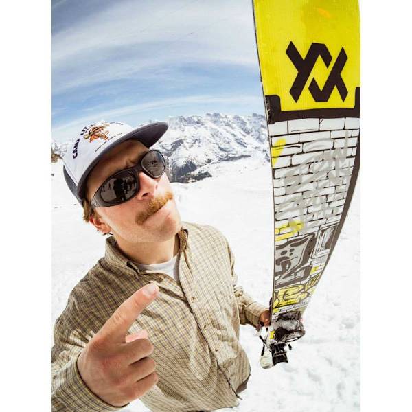 Volkl Revolt 96 Alpinskidor Gul 181