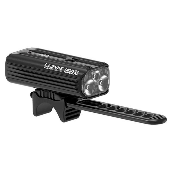 Lezyne Front Lys Super Drive 1600 Xxl Sort