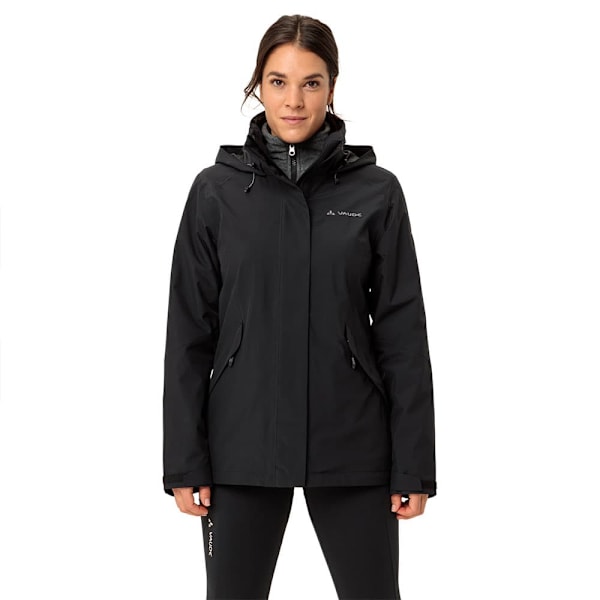 Vaude Rosemoor 3in1 Ii Jakke Sort 36 Kvinde