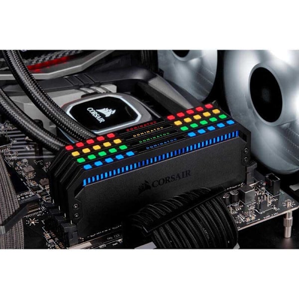 Corsair Ram-hukommelse Dominator Platinum Rgb 16gb 2x8gb Ddr4 3200mhz Søvfarvet