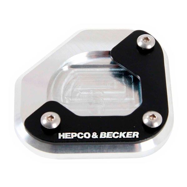 Hepco Becker Sivutelineen Jalustan Tukijalan Laajennus Bmw F 800 Gs 08-18 4211653 00 91 Hopeinen