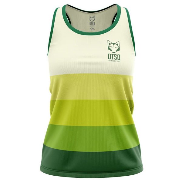 Otso Sleeveless T-shirt Vihreä S Nainen
