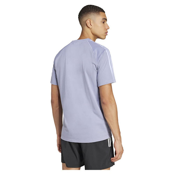 Adidas Own The Run 3 Stripes T-shirt Med Korta ärmar  S / Regular Man