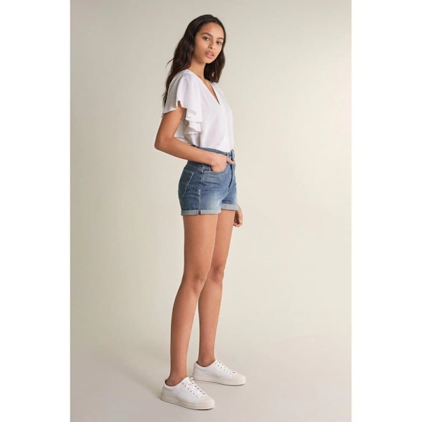 Salsa Jeans Push In Secret Glamour Korte Jeans Blå 33 Kvinde