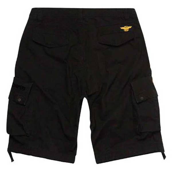 West Coast Choppers Caine Ripstop Cargo Shorts Sort 3XL Mand