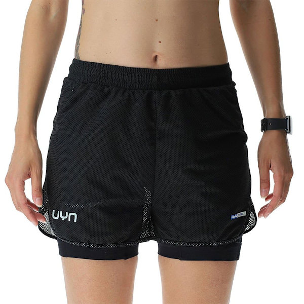 Uyn Shorts Padel Series 2 In 1 Sort M Kvinde