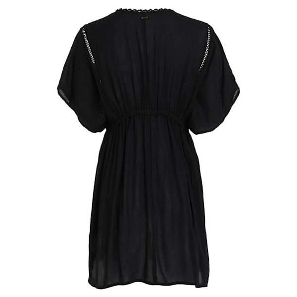 O´neill Essentials Mona Beach Cover Up Kortærmet Kjole Sort L Kvinde