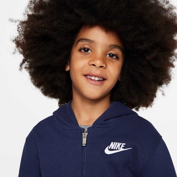 Nike Kids Club Fleece Lbr Sweatshirt Med Dragkedja  3-4 Years