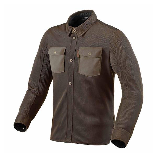 Revit Skjorte Tracer Air 2 Brun 2XL Mand