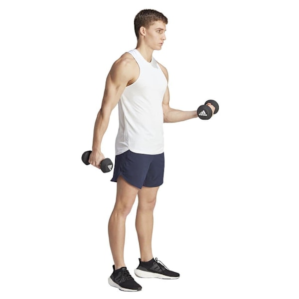 Adidas Ærmeløs T-shirt Designed For Heat.rdy Hiit Hvid XL / Regular Mand