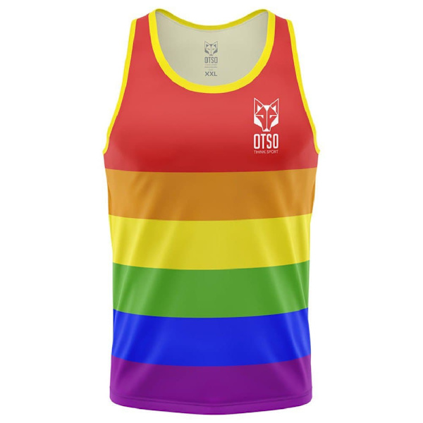 Otso Fight 4 Love Sleeveless T-shirt Flerfarvet XL Mand