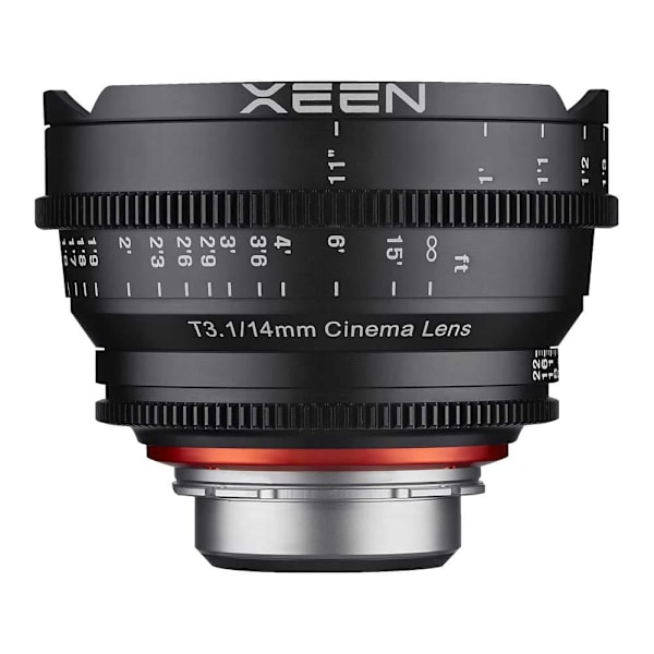 Samyang Linse 14 Mm T3.1 Ff Cine Pl Sort