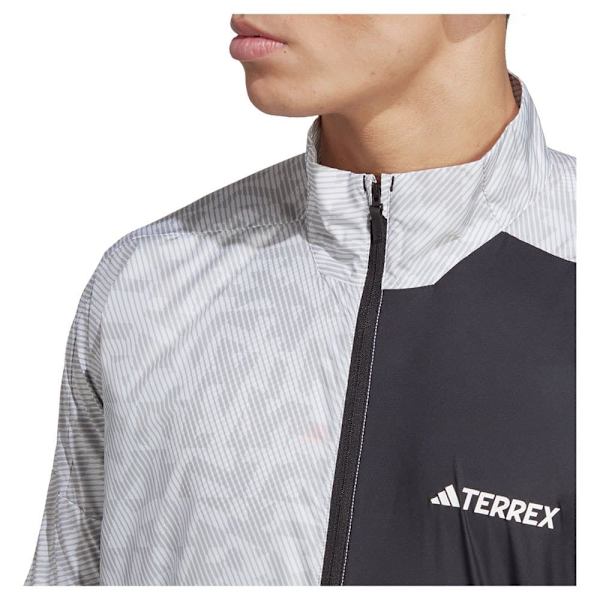 Adidas Trail Wind Jakke Grå 2XL Mand