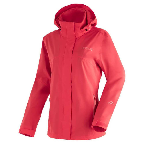 Maier Sports Regnjacka Med Full Dragkedja Metor Rec W Rosa M-L / Regular Kvinna