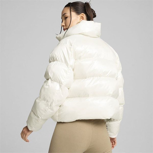 Puma Select Shiny Puffjacka Vit S Kvinna