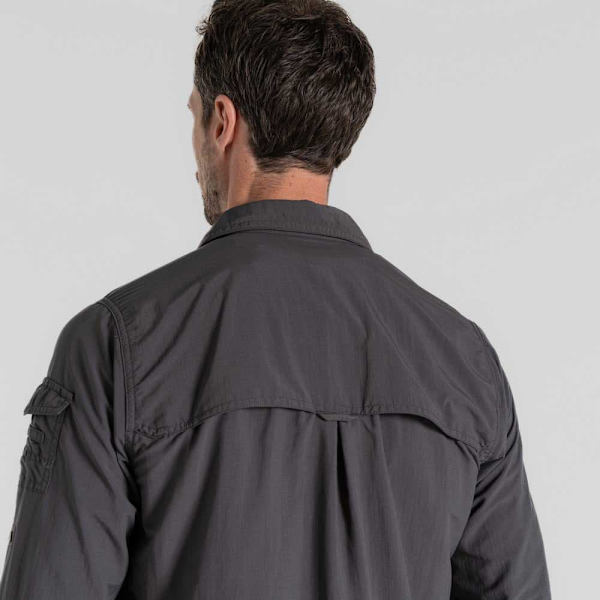 Craghoppers Lang ærmet Skjorte Nosilife Adventure Iii  XL Mand