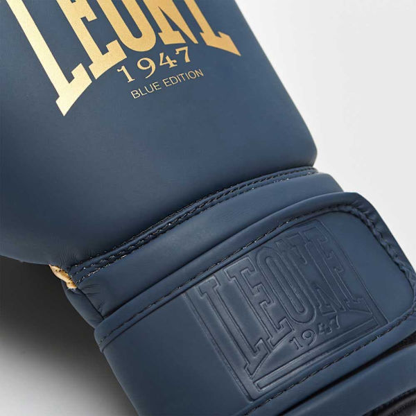 Leone1947 Edition Combat Gloves Blue Musta 10 oz