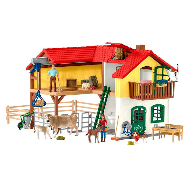 Schleich Stor Bondgård Farm World Flerfärgad From 3 Years