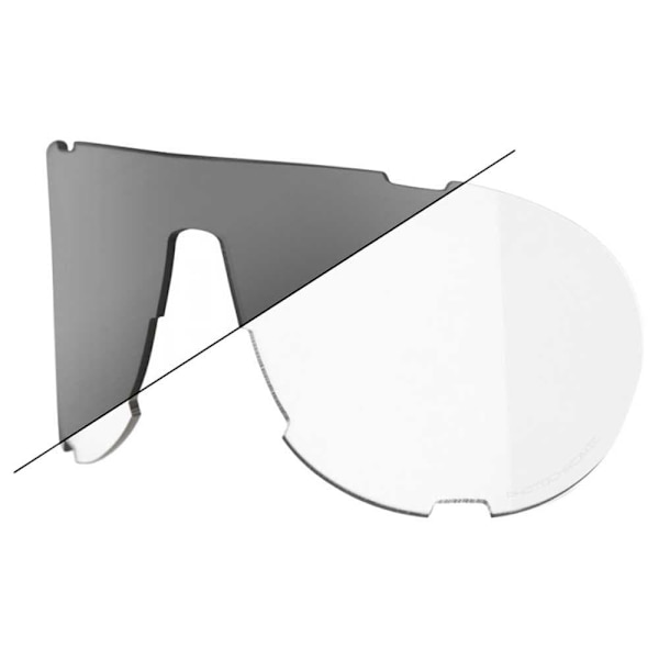 100percent Utbyteslinser Westcraft Shield Durchsichtig