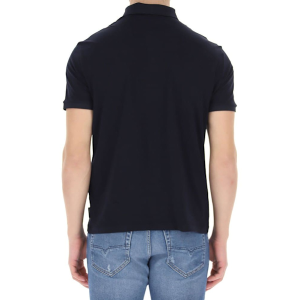 Armani Exchange 8nzf80-z8h4z Kortärmad Polotröja Blå S Man