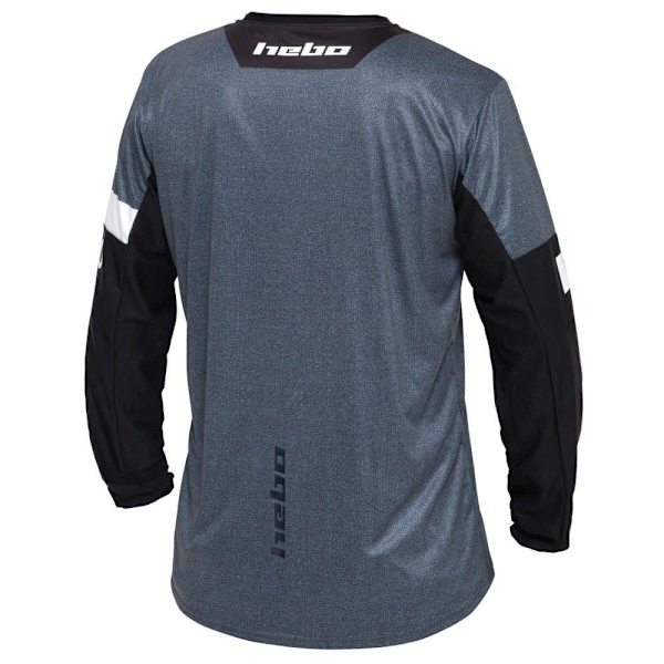 Hebo Langærmet T-shirt Mx Stratos Two Wheels Sort S Mand