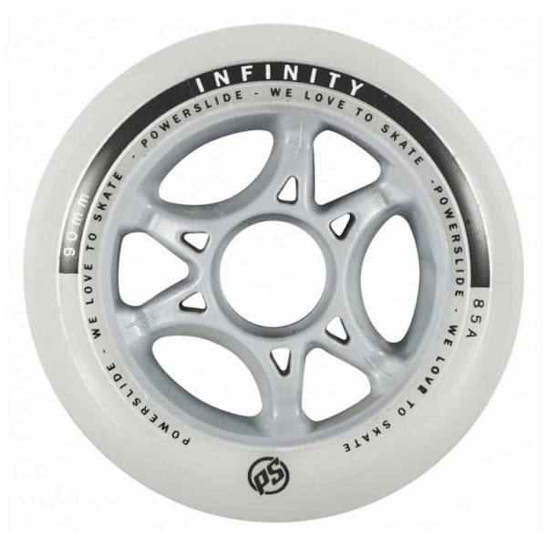 Powerslide Infinity 85a 4 Units Søvfarvet 80 mm
