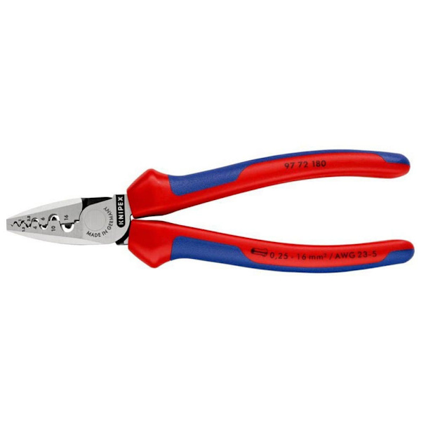 Knipex Krimpværktøj Rød