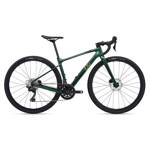 Liv Devote Advanced 2 Grx Rx-820 2024 Gravelcykel Grönt M