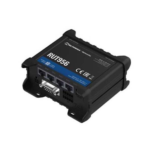 Teltonika Port Router Rut956 industrial Dual Sim Lte Rs232/rs485 3 Silver One Size / EU Plug