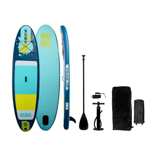 Numa Uppblåsbart Paddelsurfset All 10´8´´ Grönt,Blå 325.1 cm / 81 cm