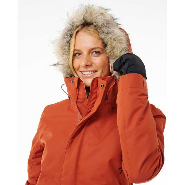Rip Curl Anti Series Parker 10k/10k Jacka Orange S Kvinna