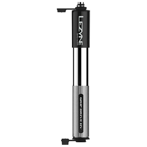 Lezyne Minipump Grip Drive Hv Small Silver 90 Psi