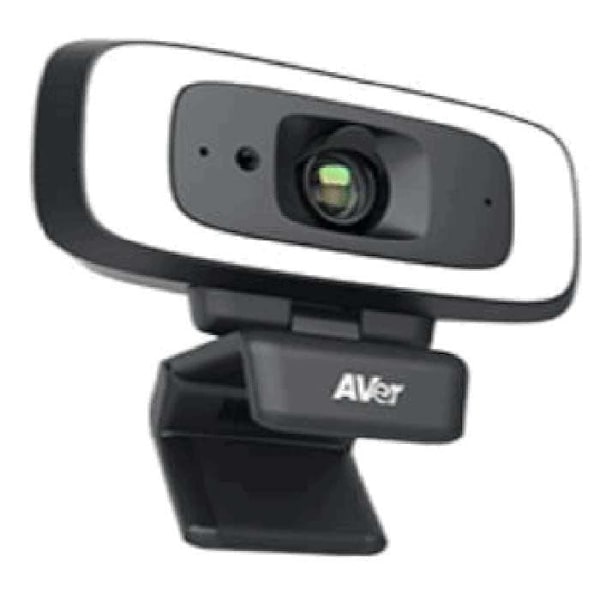 Aver Webcam Cam130 Usb Sort Sort, Hvid
