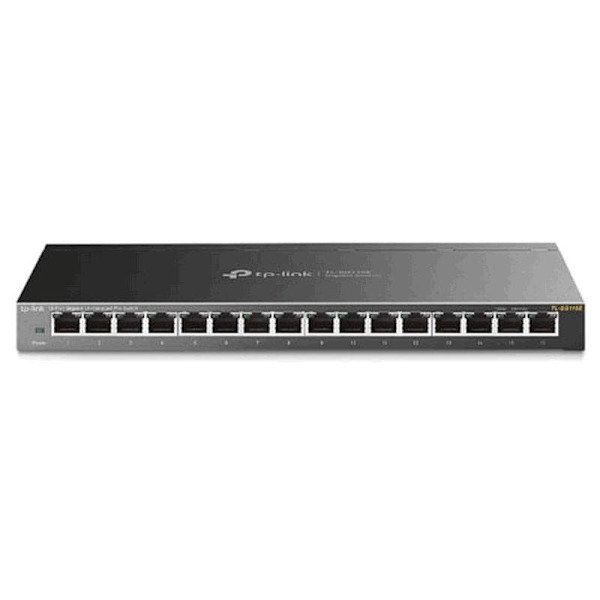 Tp-link Tl-sg116e Switch Gigabit Ethernet 16 Port Svart