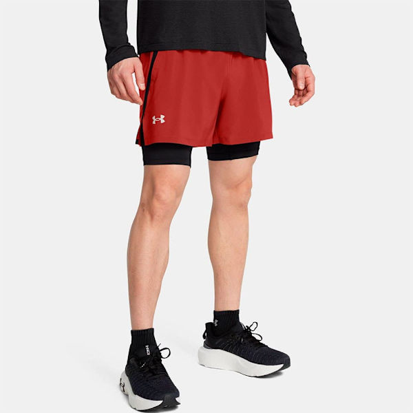 Under Armour Launch 5inch 2-inch-1 Shorts  XL Man